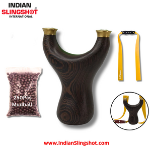 Dark Slate Gray Chicken Wing Wood Slingshot MARKSMAN