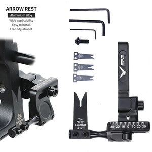 Dark Slate Gray SPG JT820 Adjustable Arrow Rest | Steel Blade Compound Bow SPG