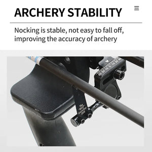 Light Gray SPG JT820 Adjustable Arrow Rest | Steel Blade Compound Bow SPG