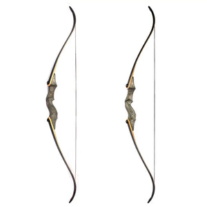 Light Gray Junxing F178 Recurve Bow for Outdoor Target Practices and Gaming INDIAN SLINGSHOT