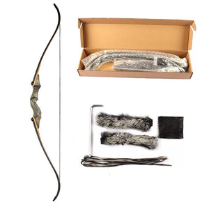 Rosy Brown Junxing F178 Recurve Bow for Outdoor Target Practices and Gaming INDIAN SLINGSHOT