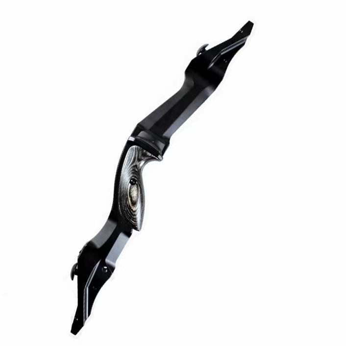White Smoke JUNXING F261 CNC Aluminum ILF Recurve Bow Riser JUNXING