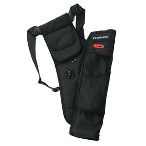 Dark Slate Gray JX732 Arrow Quiver for Shooting Fishing for Long Recurve Compound Bow INDIAN SLINGSHOT