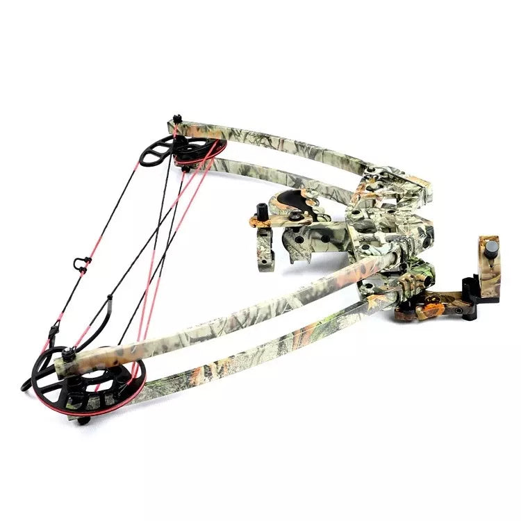 Light Gray Junxing M109D Compound Bow for Outdoor Target Shooting INDIAN SLINGSHOT
