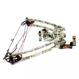 Light Gray Junxing M109D Compound Bow for Outdoor Target Shooting INDIAN SLINGSHOT