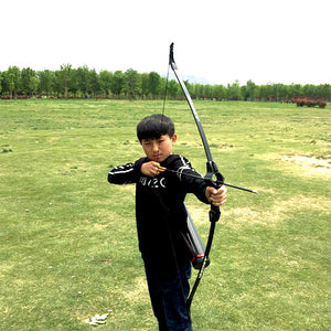 Dark Khaki Junxing F116A Recurve Bow Target Shooting and Games INDIAN SLINGSHOT