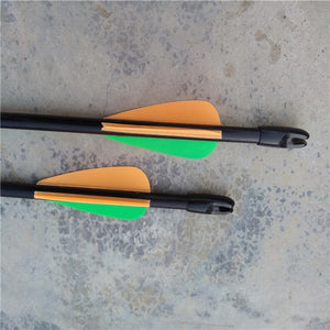 Dark Gray Junxing JX028F Fiberglass Arrows JUNXING