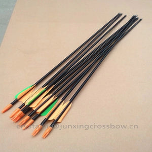Gray Junxing JX028F Fiberglass Arrows JUNXING