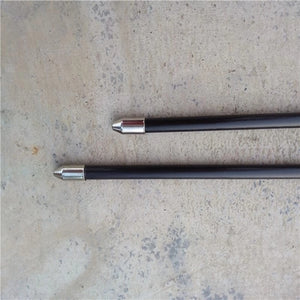 Dark Gray Junxing JX028F Fiberglass Arrows JUNXING