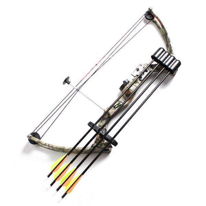 White Smoke Junxing M110 Compound Bow for Kids and Beginners JUNXING
