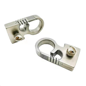 Light Gray Titanium Non Frame Ring Slingshot MARKSMAN