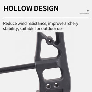 Dark Slate Gray SPG KMQ Compound Bow 31" ATA | 30–60 lbs Adjustable Aluminum Alloy Bow SPG