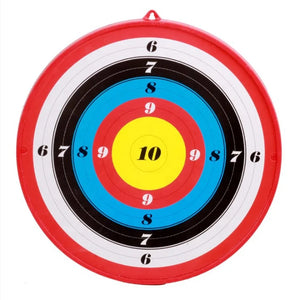 Misty Rose SPG Kids ABS Archery Target — 42cm Suction Cup Bullseye Board SPG