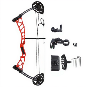 White Smoke SPG Kids Compound Bow | Adjustable 16–28 LBS | Beginner Archery Set SPG