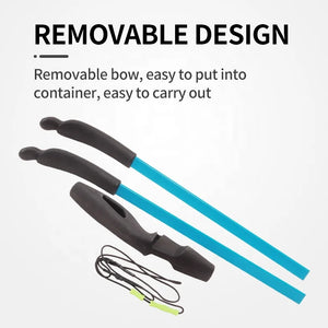 Dark Slate Gray SPG Kids Recurve Bow 15lbs – Lightweight Rubber & Fiberglass Bow SPG