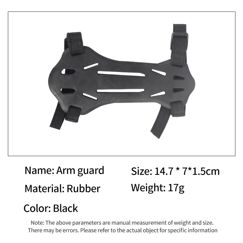 Dark Slate Gray SPG Kids Rubber Arm Guard – Adjustable Lightweight Forearm Protector SPG