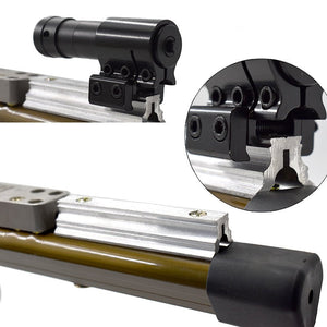 Dark Slate Gray LR7 Rod Slingshot With Laser & Torch MARKSMAN