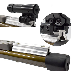 Dark Slate Gray LR7 Rod Slingshot With Laser & Torch MARKSMAN