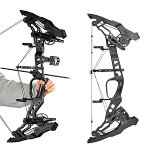 Dark Slate Gray SPG LSZ Compound Bow – Adjustable 20–70lbs Archery Bow SPG