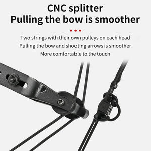 Dark Slate Gray SPG LSZ Compound Bow – Adjustable 20–70lbs Archery Bow SPG