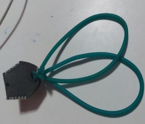 Dark Gray Multi-Shot Large Capacity Slingshot Pit Pouch with Round Rubber Band Outdoor Shooting Steel Ball Accessories SLINGSTER