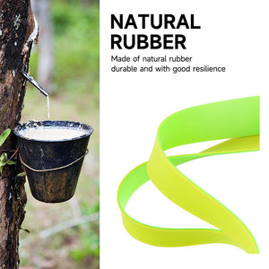 Dark Khaki Multi-Shot Large Capacity Slingshot Pit Pouch with Flat Rubber Band Outdoor Slingshot Shooting Steel Ball Accessories SLINGSTER