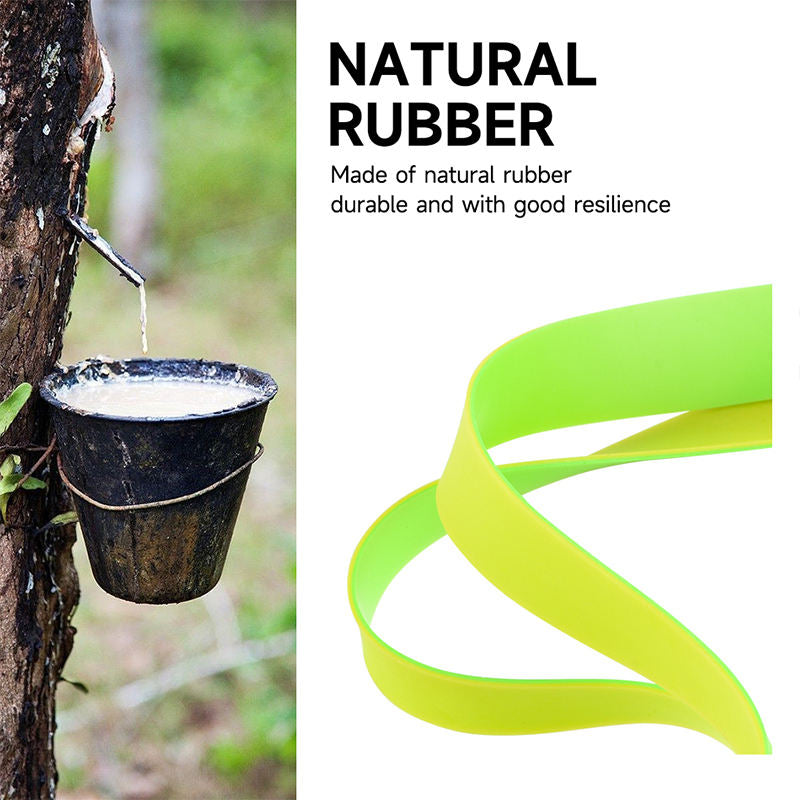 Dark Khaki Multi-Shot Large Capacity Slingshot Pit Pouch with Flat Rubber Band Outdoor Slingshot Shooting Steel Ball Accessories SLINGSTER