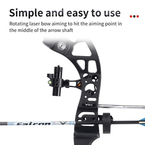 Dark Slate Gray SPG Laser Bow Adjustment Sight – Archery Centershot Aligner SPG