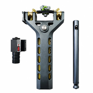 White Smoke Infii 3D Printed Resin and Infii Laser-Equipped Alloy Slingshot INDIAN SLINGSHOT