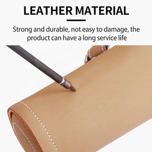 Antique White SPG Leather Arrow Bag – Premium Hip/Back Quiver (Black/Brown) SPG