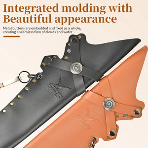 Antique White SPG Leather Arrow Quiver SPG