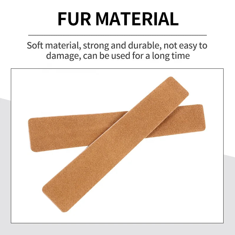 Dark Khaki SPG Leather Bow Limb Stabilizer | Recurve Longbow Vibration Pads SPG