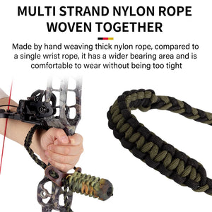 Gray SPG Leather Nylon Bow Strap – Adjustable Wrist Sling SPG