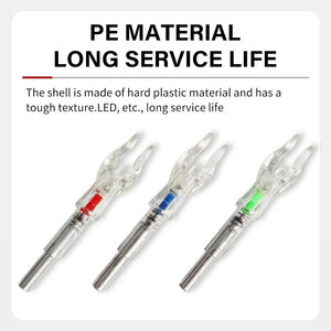 Lavender SPG Lighted Arrow Nocks .165/4.2mm LED Archery Accessories SPG