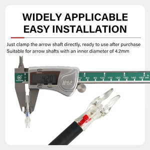 Dark Slate Gray SPG Lighted Arrow Nocks .165/4.2mm LED Archery Accessories SPG