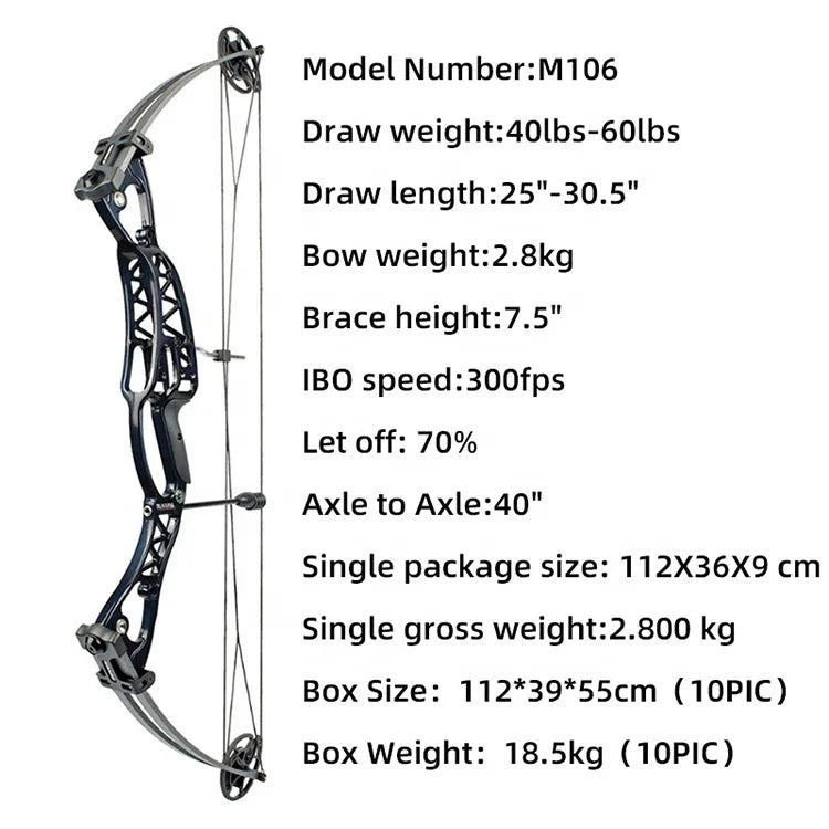 Lavender SPG M106 Compound Bow SPG
