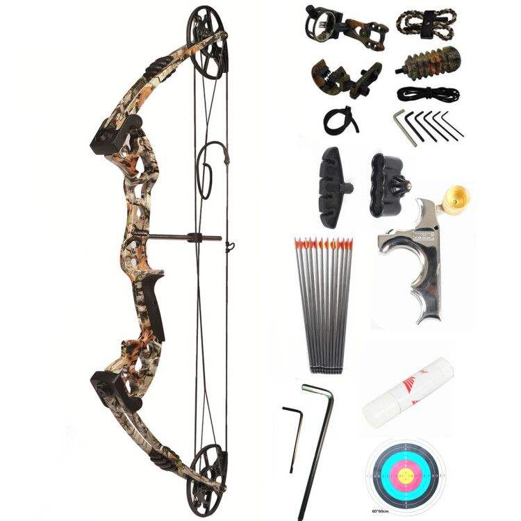 Dark Slate Gray Junxing M125 Compound Bow for Outdoor Target Shooting INDIAN SLINGSHOT