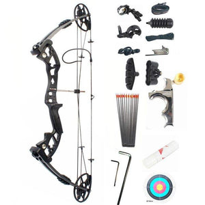 Beige Junxing M125 Compound Bow for Outdoor Target Shooting INDIAN SLINGSHOT