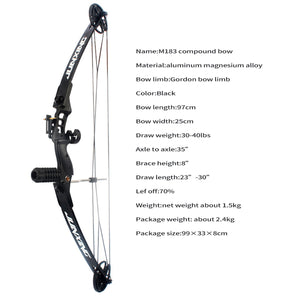 Lavender Junxing M183 Compound Bow for Outdoor Target Shooting INDIAN SLINGSHOT