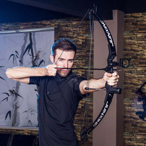 Dark Slate Gray Junxing M183 Compound Bow for Outdoor Target Shooting INDIAN SLINGSHOT