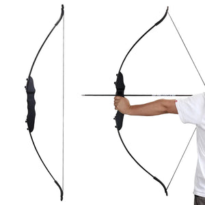 Dark Slate Gray SPG M3 Recurve Bow and Arrow Set | 30/40 lbs Wooden Riser Archery Kit SPG