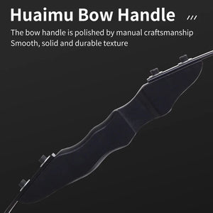 Black SPG M3 Recurve Bow and Arrow Set | 30/40 lbs Wooden Riser Archery Kit SPG