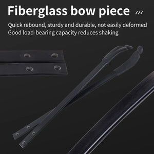 Dark Slate Gray SPG M3 Recurve Bow and Arrow Set | 30/40 lbs Wooden Riser Archery Kit SPG