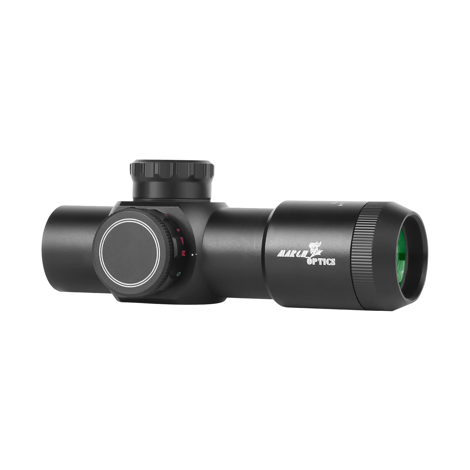 MARCH H 3X28 Compact Illuminated Scope 3X Magnification 28mm Objective
