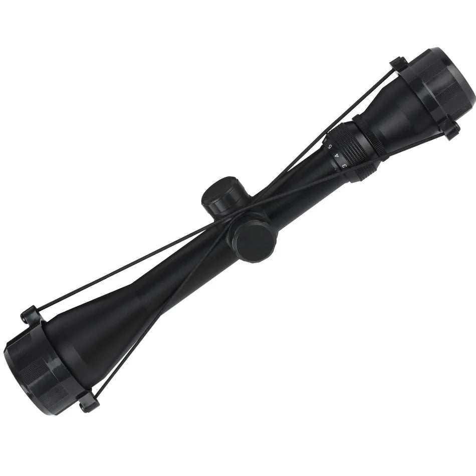 White Smoke MARKSMAN 3-9x40 Rifle Scope with Illuminated Reticle MARKSMAN