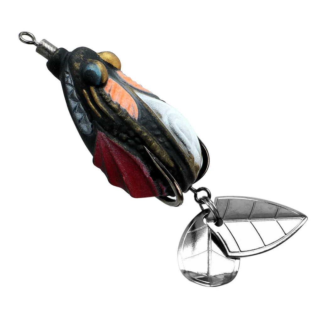 Soft Frog Fishing Lure 4.5cm 7.2g Topwater Frog Bait