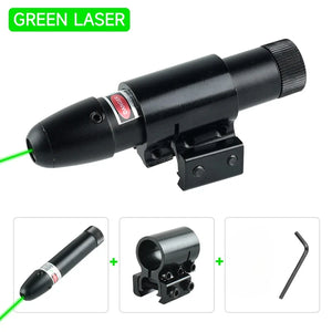 White Smoke Professional Red Green Laser Aiming Device | Metal Tactical Sight MARKSMAN