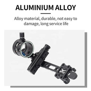 Dark Slate Gray SPG MZ017 Archery Sight – Single-Pin Aluminum Sight (Black) SPG