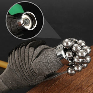 Dark Slate Gray Magnetic Red and Grey Wrap Alloy Slingshot MARKSMAN