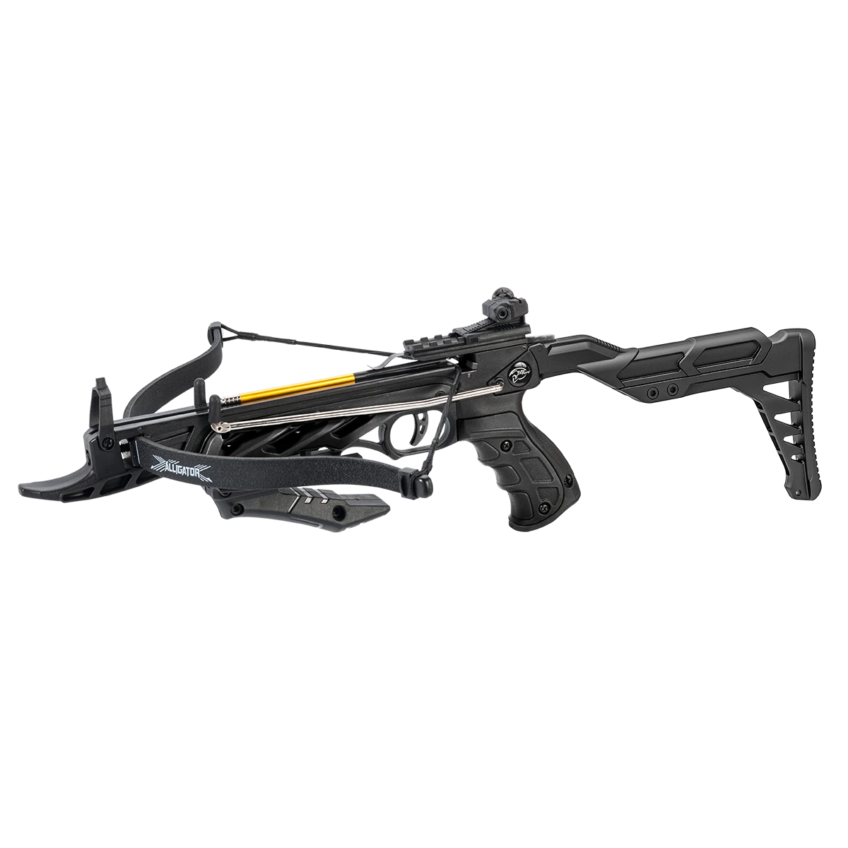 Dark Slate Gray Man Kung MK-TCS2 Alligator Recurve Pistol Crossbow | 80 LB 185 FPS MAN KUNG